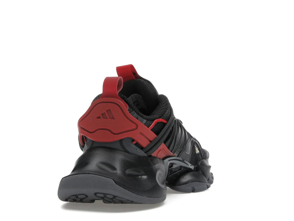 adidas XLG Runner Deluxe Schwarz Gold Metallic Rot