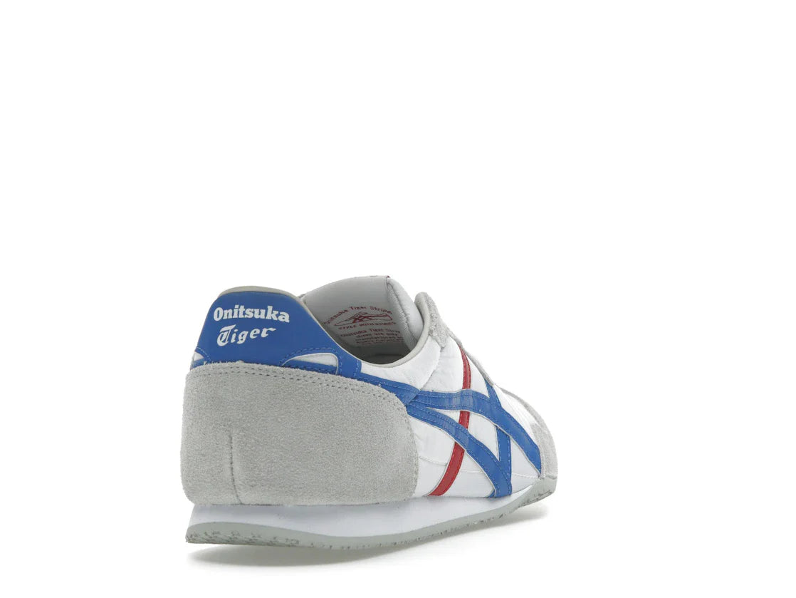 Onitsuka Tiger Serrano Weiß Directoire Blau Rot