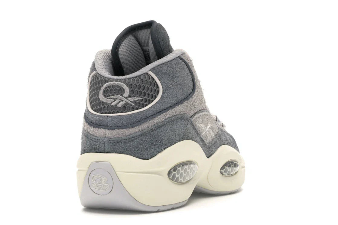 Reebok Question Mid Gray Suede