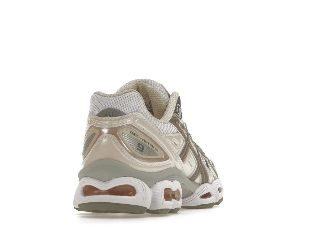 ASICS Gel-Nimbus 9 White Oatmeal (Damen)