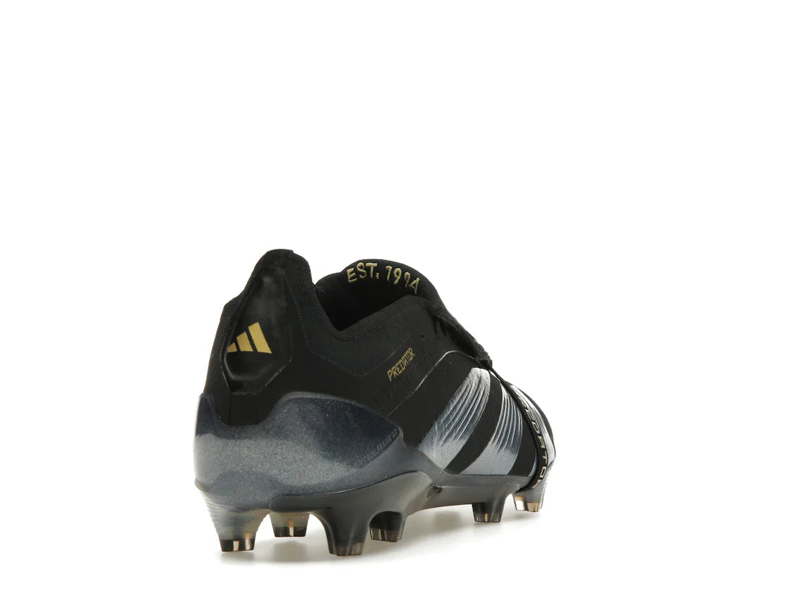 adidas Predator Elite Foldover Tongue FG Core Black Carbon Gold Metallic