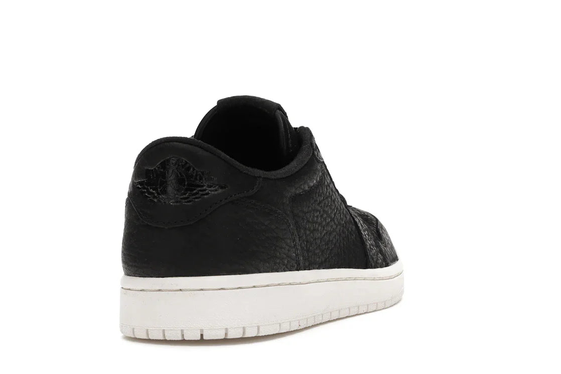 Jordan 1 Retro Low Swooshless Schwarz (2016)