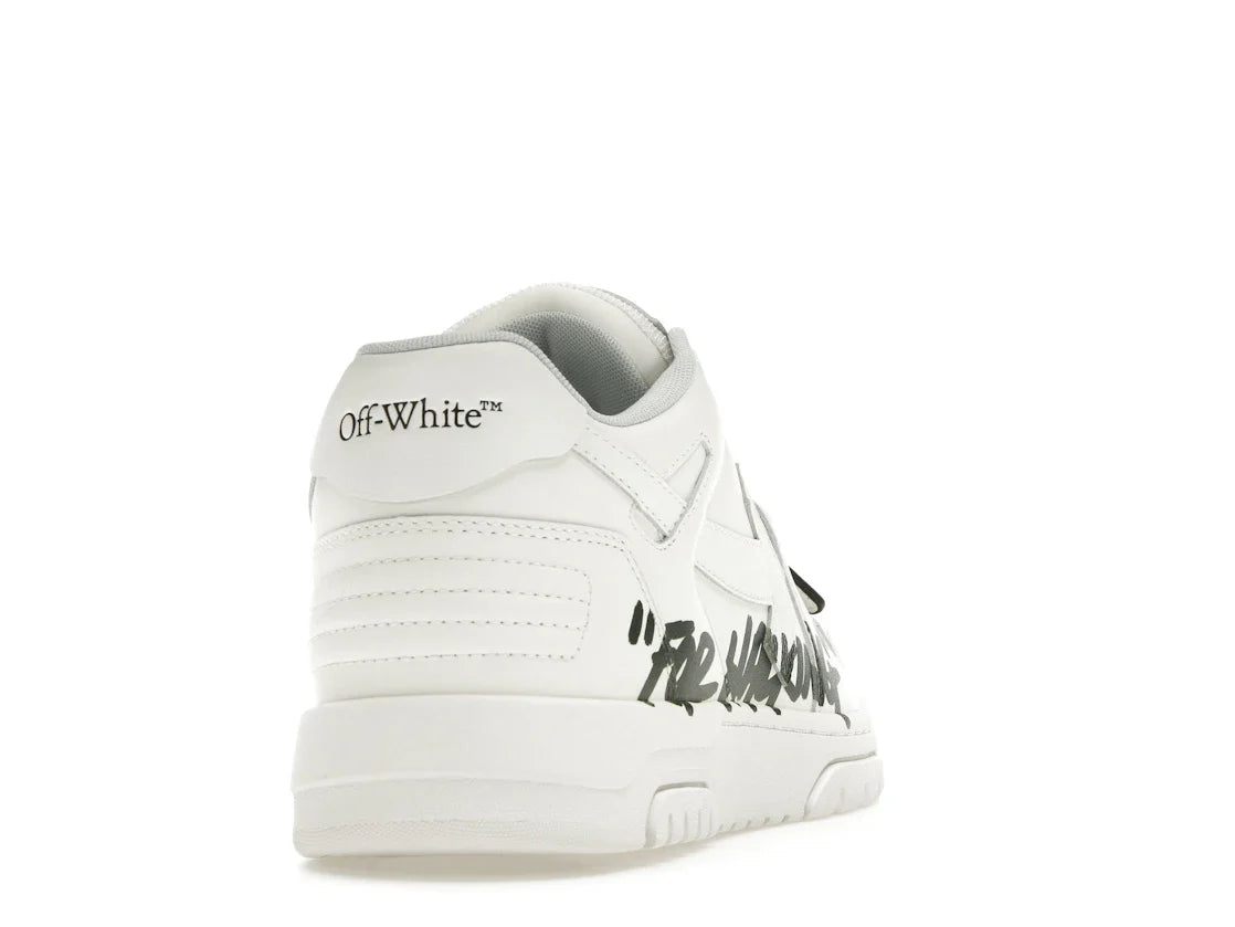 OFF-WHITE Out Of Office Low For Walking White Black