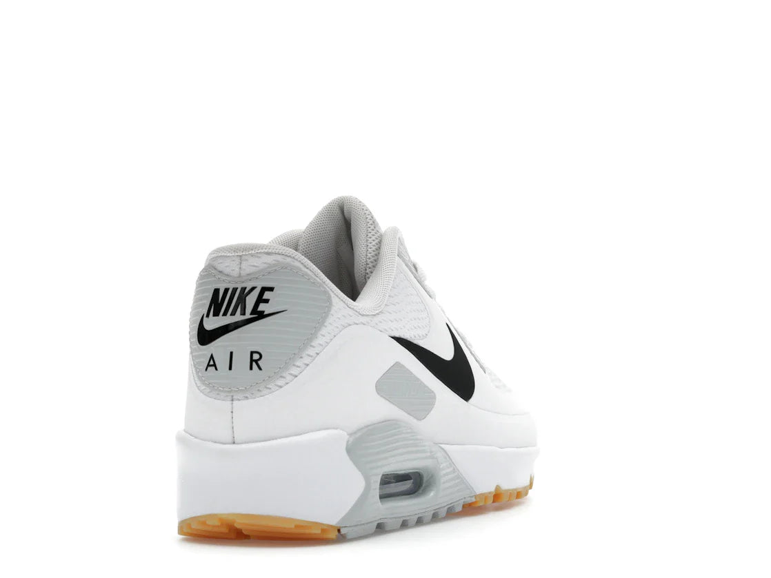 Nike Air Max 90 Golf Weiß Schwarz Gummi