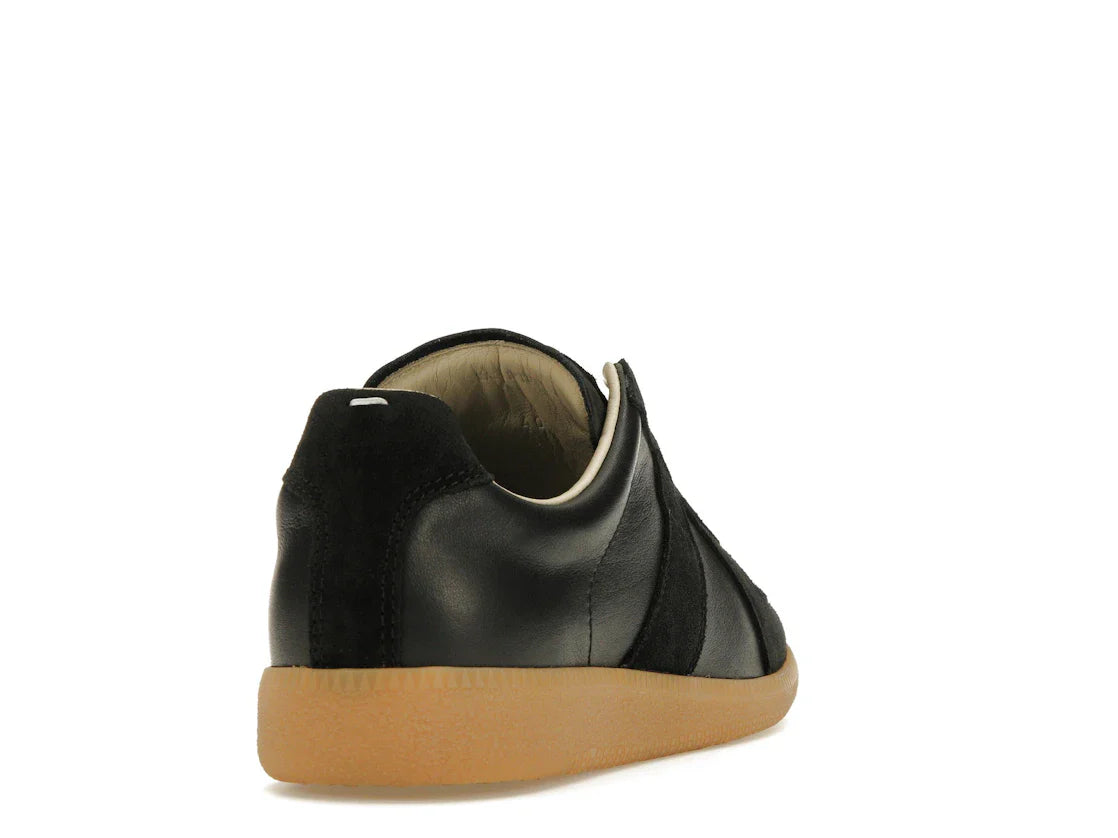 Maison Margiela Replika Deutsche Armee-Trainer (GATs) Schwarzer Gummi