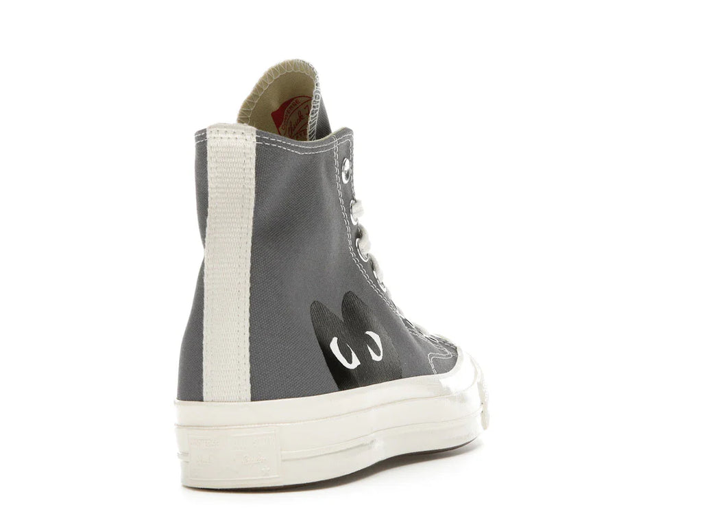 Converse Chuck Taylor All Star 70 Hi Comme des Garcons PLAY Grau