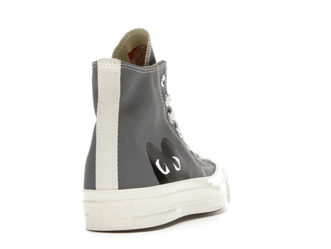 Converse Chuck Taylor All Star 70 Hi Comme des Garcons PLAY Grau