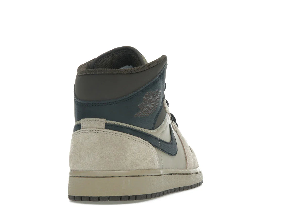 Jordan 1 Mid Khaki Baroque Brown