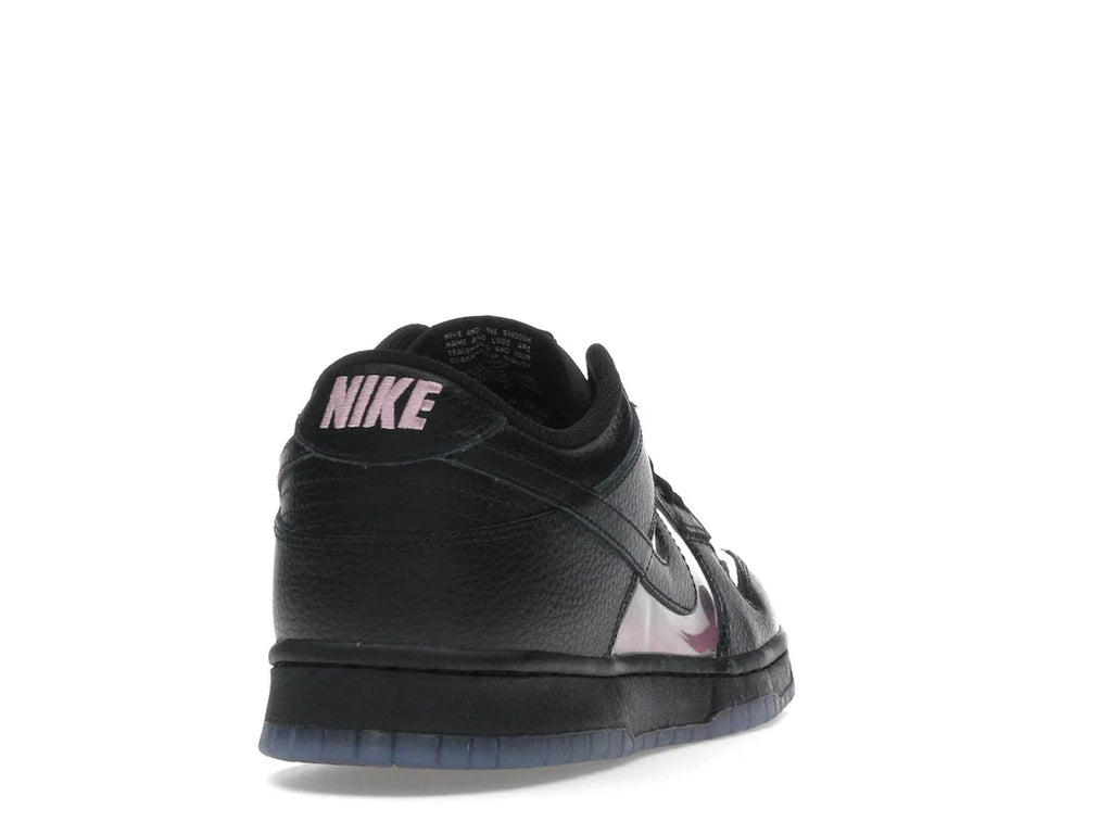 Nike Dunk Low Retro Transparent Schwarz Pink Rise