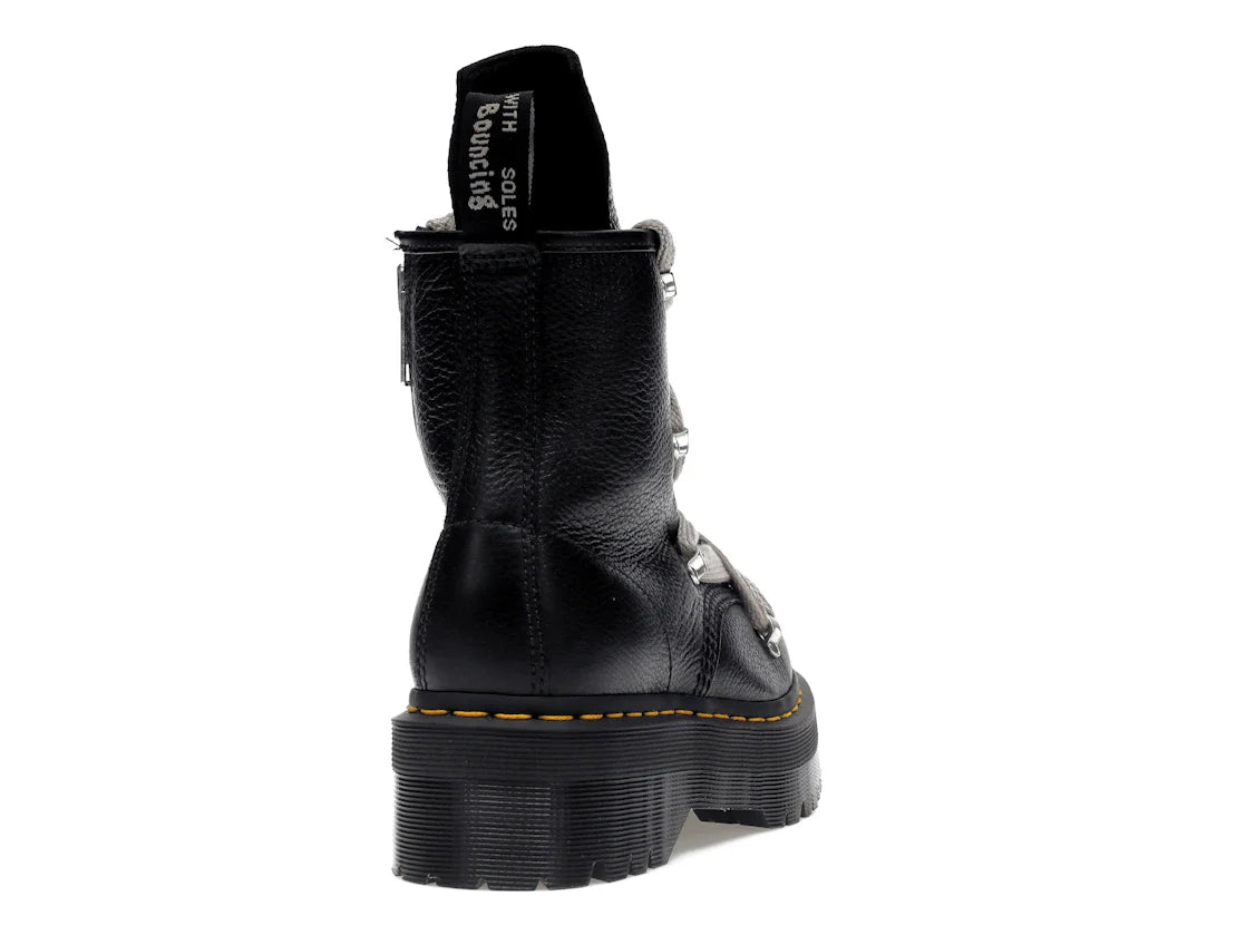 Dr. Martens 1460 Quad Ledersohle Pentagramm Jumbo Schnürstiefel Rick Owens Schwarz