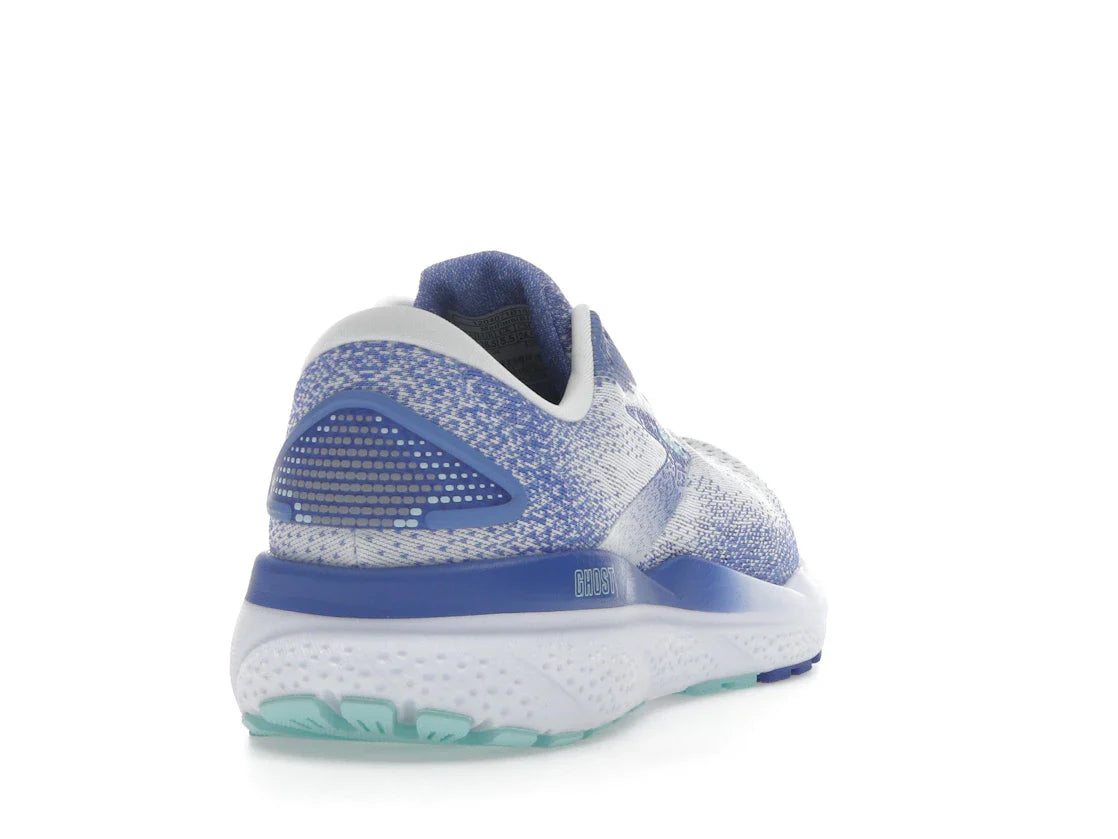 Brooks Ghost 16 White Amparo Blue Limpet Shell (Damen)