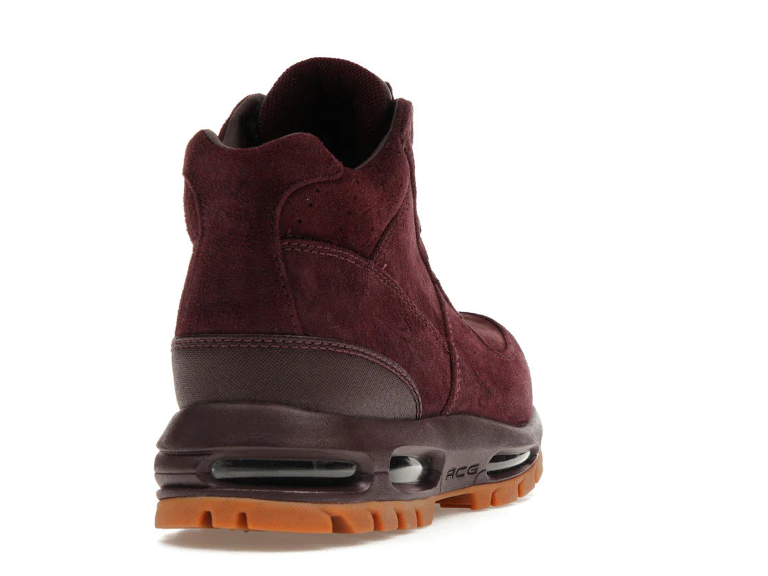 Nike Air Max Goadome Tiefburgunderfarbenes Wildleder