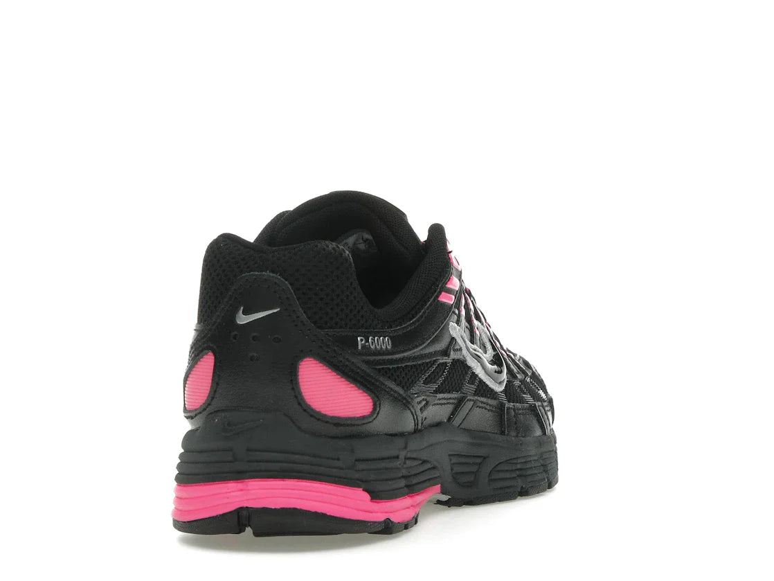 Nike P-6000 Pink Blast Metallic Silver Black