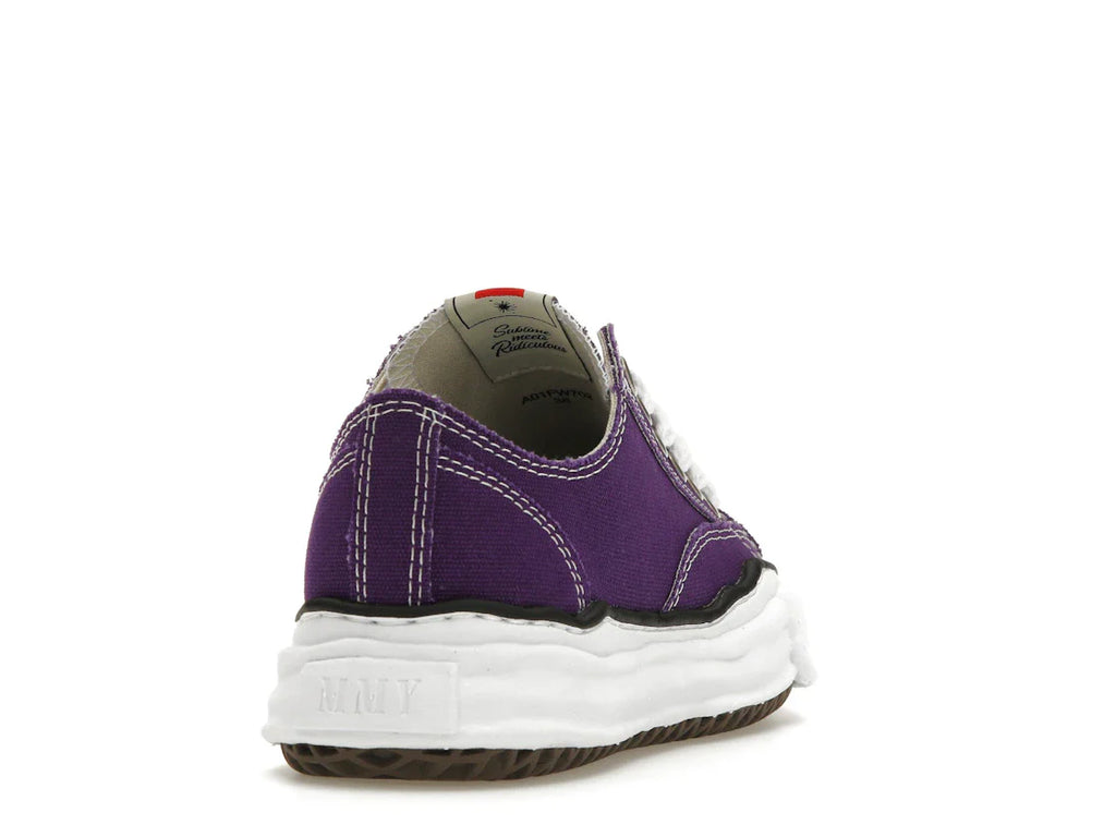 Maison Mihara Yasuhiro Peterson OG Sole Canvas Low Lila