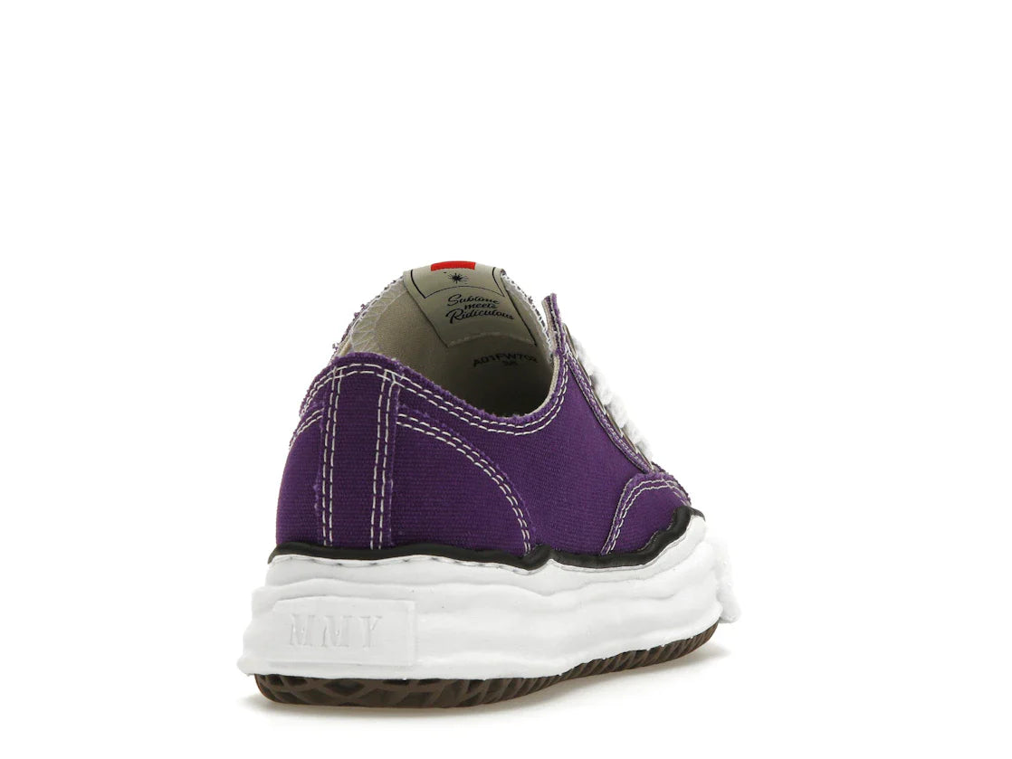Maison Mihara Yasuhiro Peterson OG Sole Canvas Low Lila