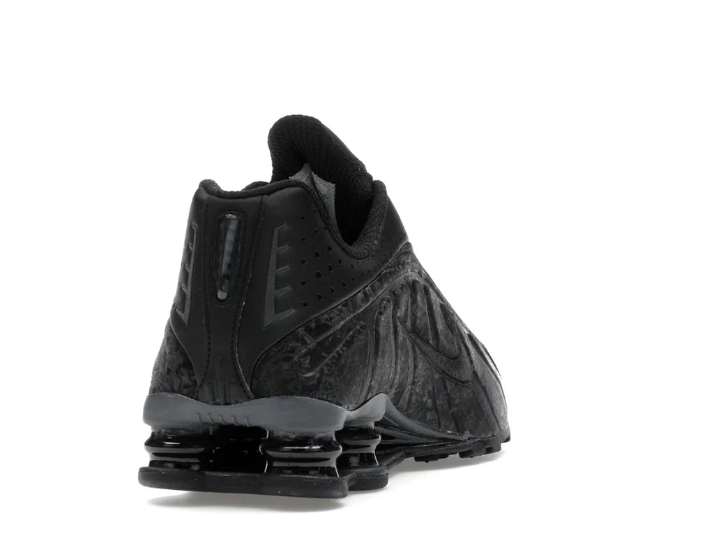 Nike Shox R4 Schwarz mit Blumenmuster (Damen)