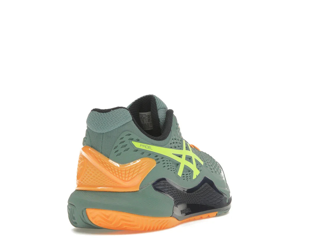 ASICS Gel-Resolution 9 Padel Celadon Sicherheitsgelb