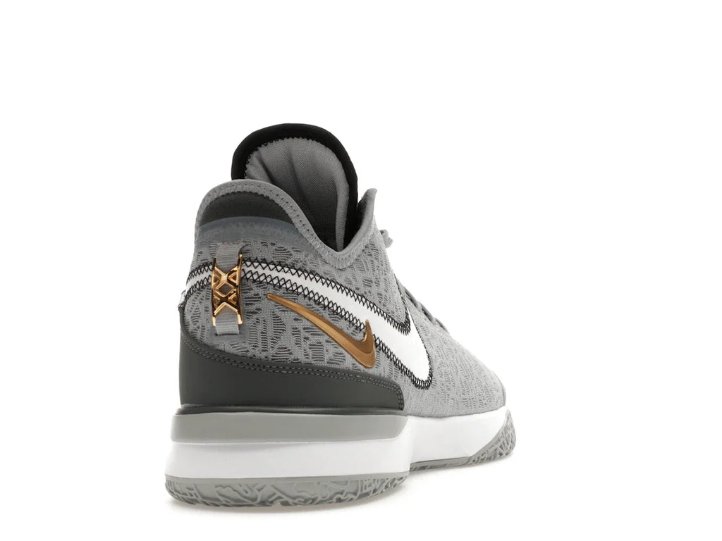 Nike Zoom LeBron NXXT Gen Wolf Gray Metallic Gold