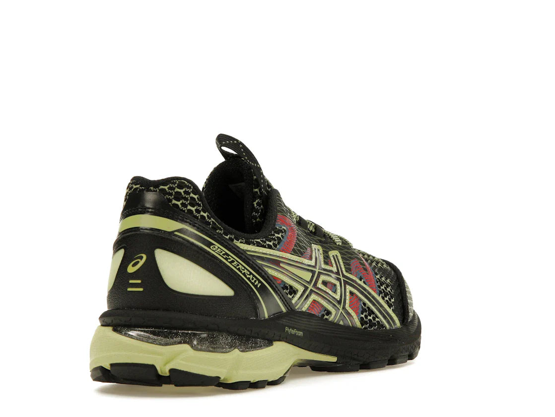 ASICS US4-S Gel-Terrain Kiko Kostadinov Schwarz Neon Limette