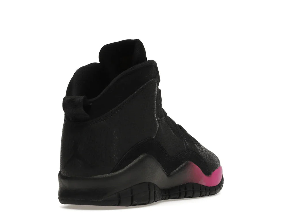 Jordan 10 Retro Schwarz Fuchsia Schwarz (GS)