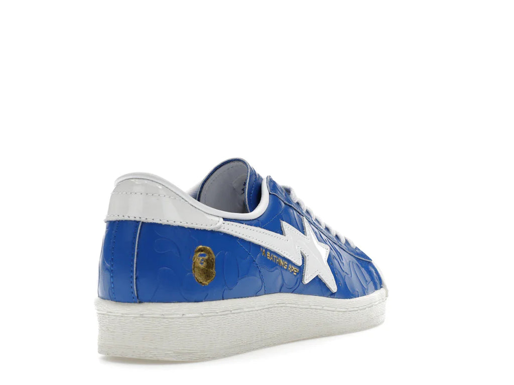 adidas Superstar Vintage Bape Blau Weiß