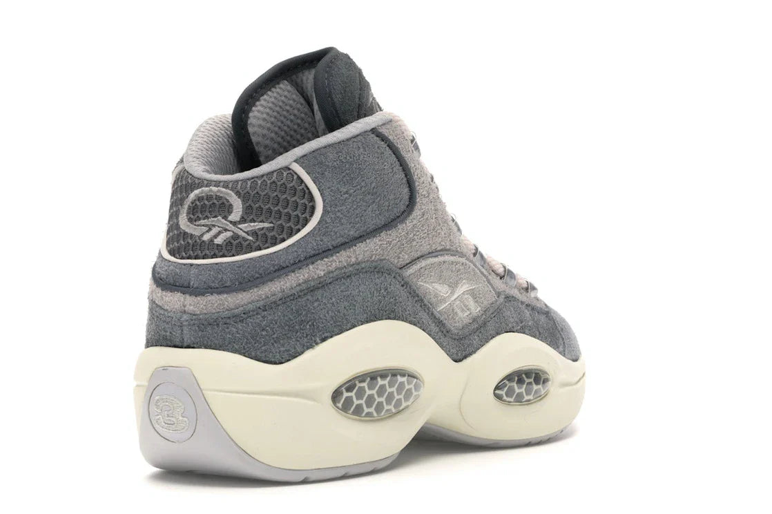 Reebok Question Mid Gray Suede
