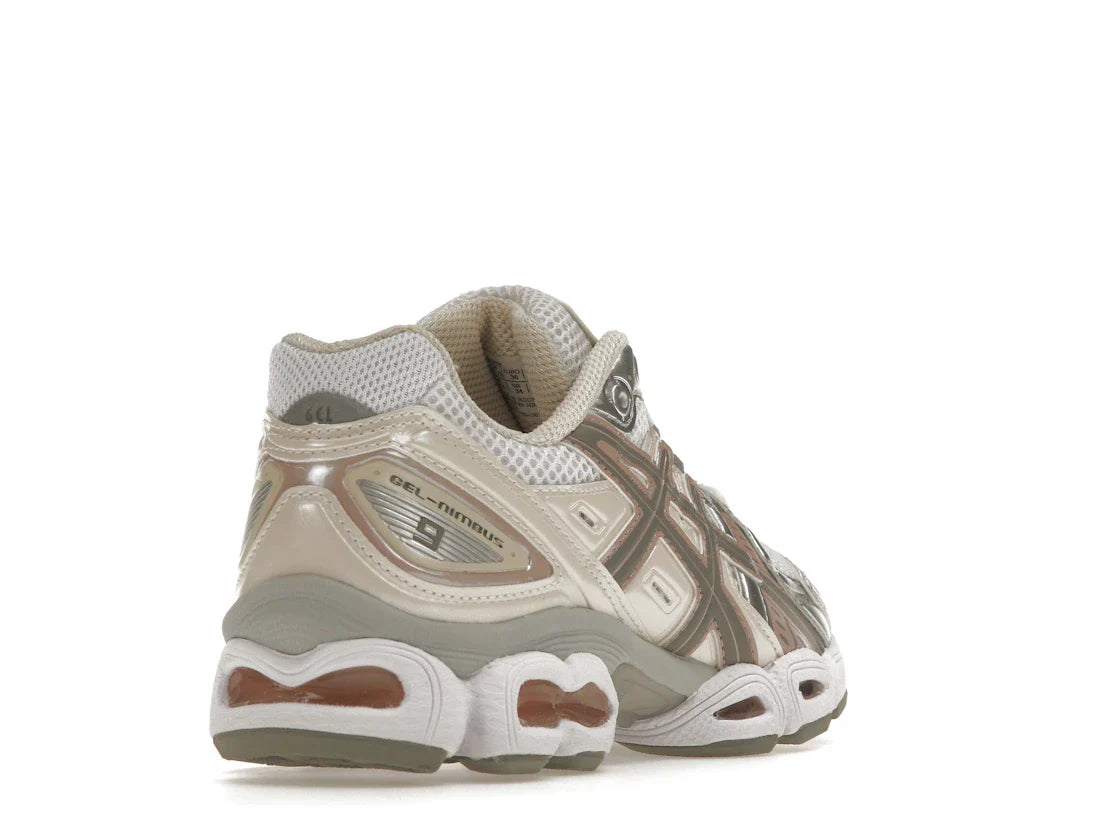 ASICS Gel-Nimbus 9 White Oatmeal (Damen)