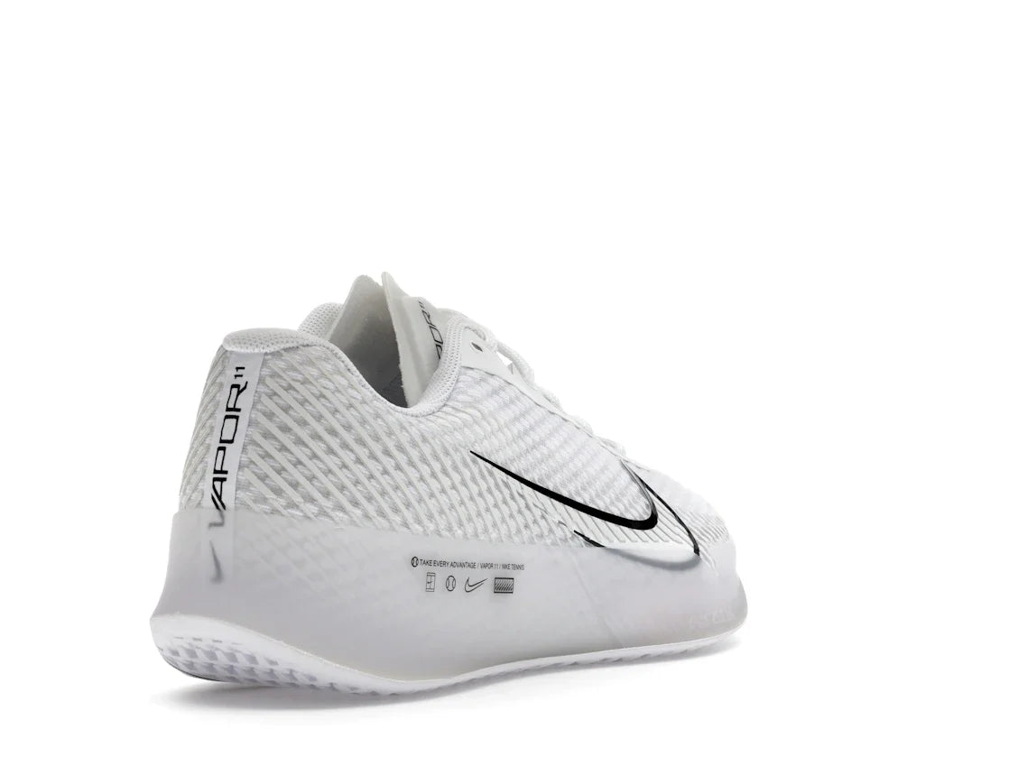 Nike Court Air Zoom Vapor 11 HC Weiß Schwarz