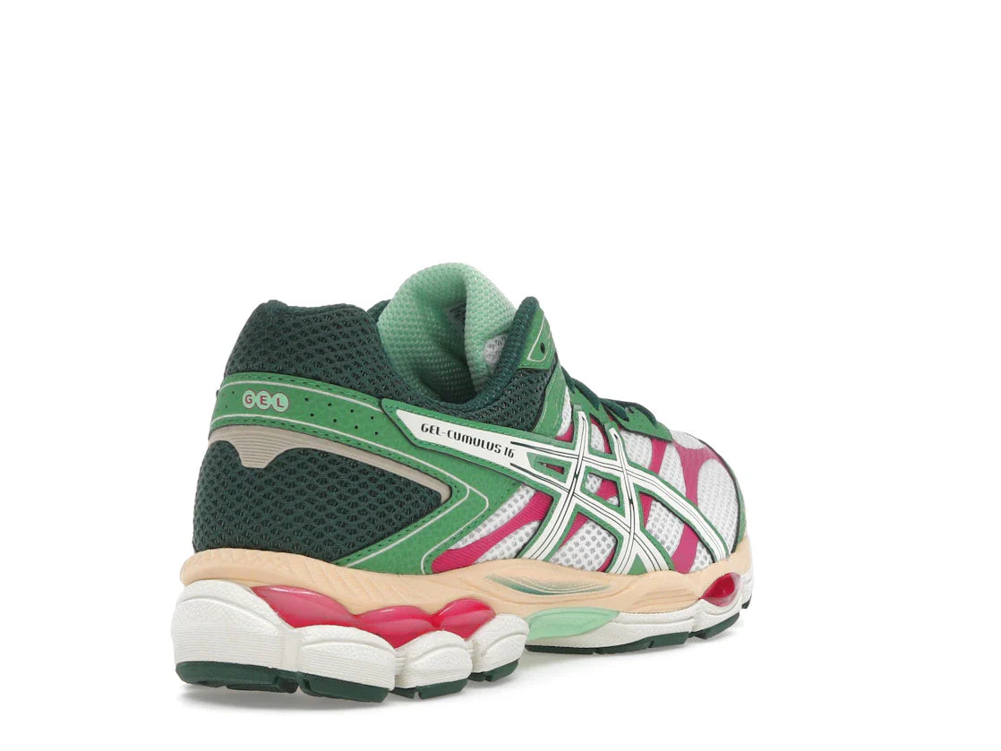 ASICS Gel-Cumulus 16 Grün Creme Elfenbein