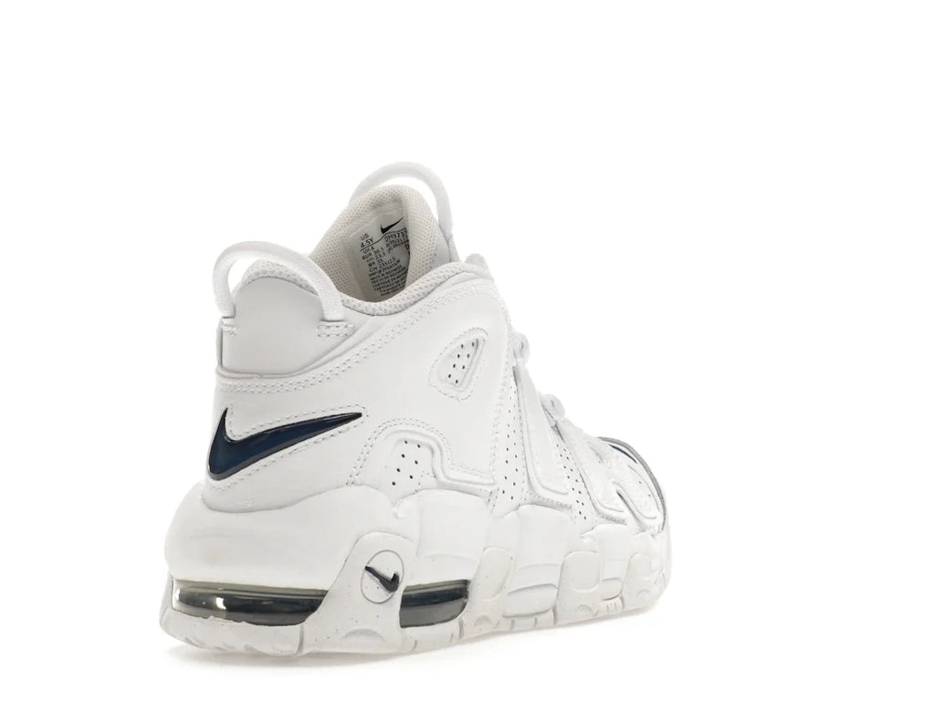 Nike Air More Uptempo Weiß Mitternachtsblau (GS)