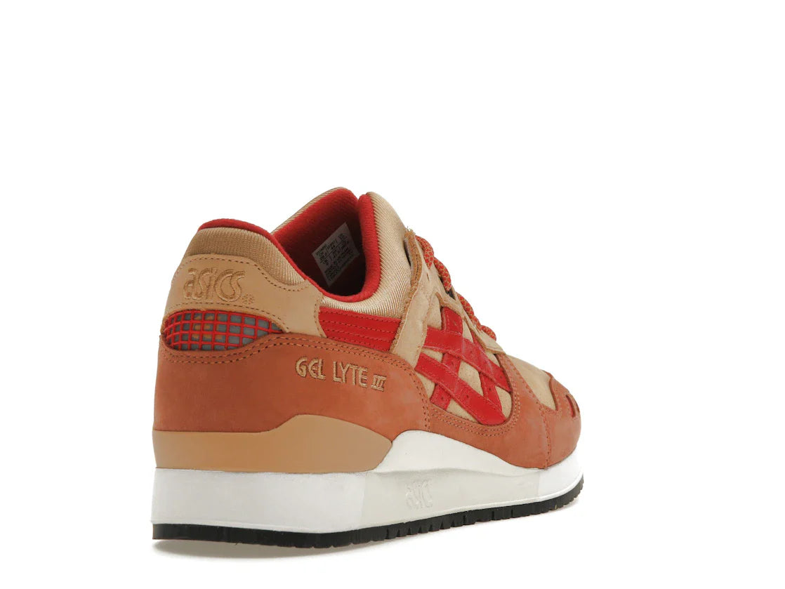 ASICS Gel-Lyte III '07 Remastered Kith Marvel X-Men Gambit Geöffnete Verpackung (Sammelkarte nicht enthalten)