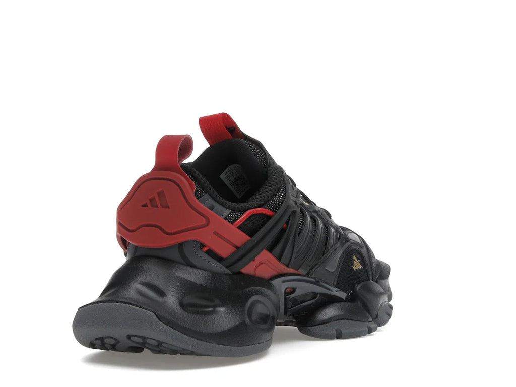 adidas XLG Runner Deluxe Schwarz Gold Metallic Rot