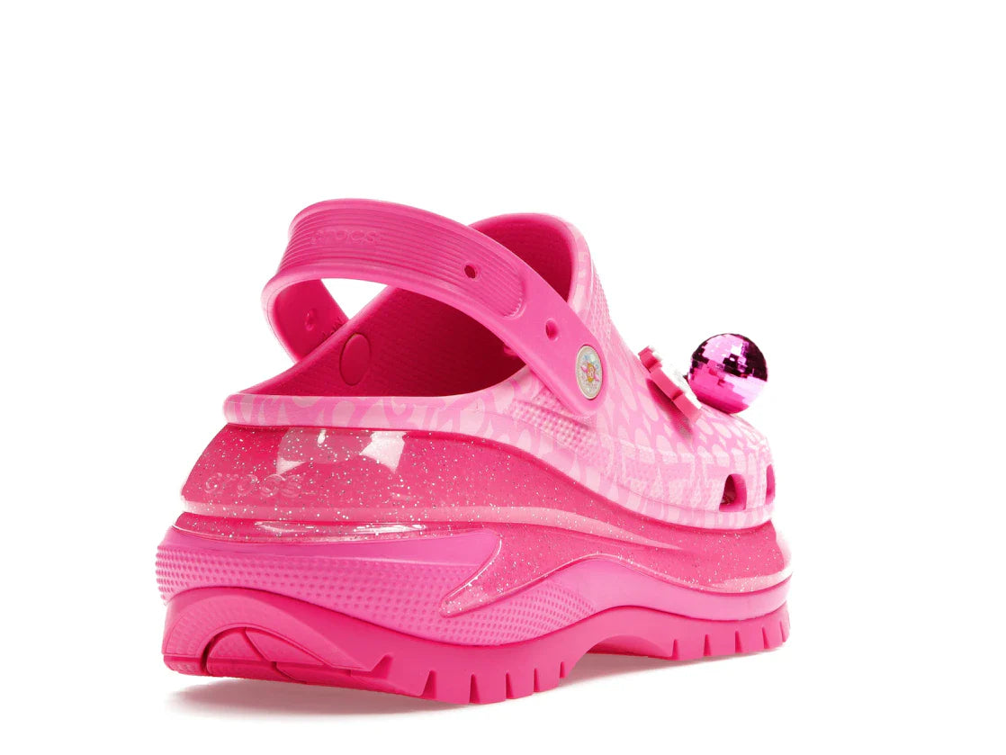Crocs Classic Mega Crush Clog Barbie The Movie Electric Pink