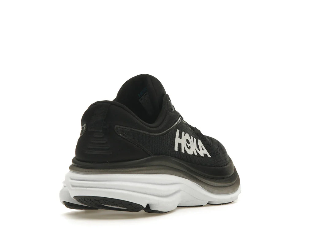 Hoka One One Bondi 8 Schwarz Weiß (Damen)