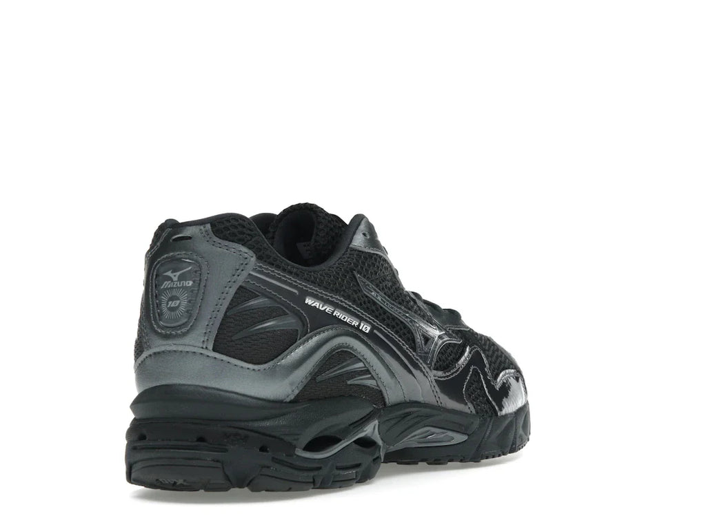 Mizuno Wave Rider 10 Schwarz Sand Metallic Grau
