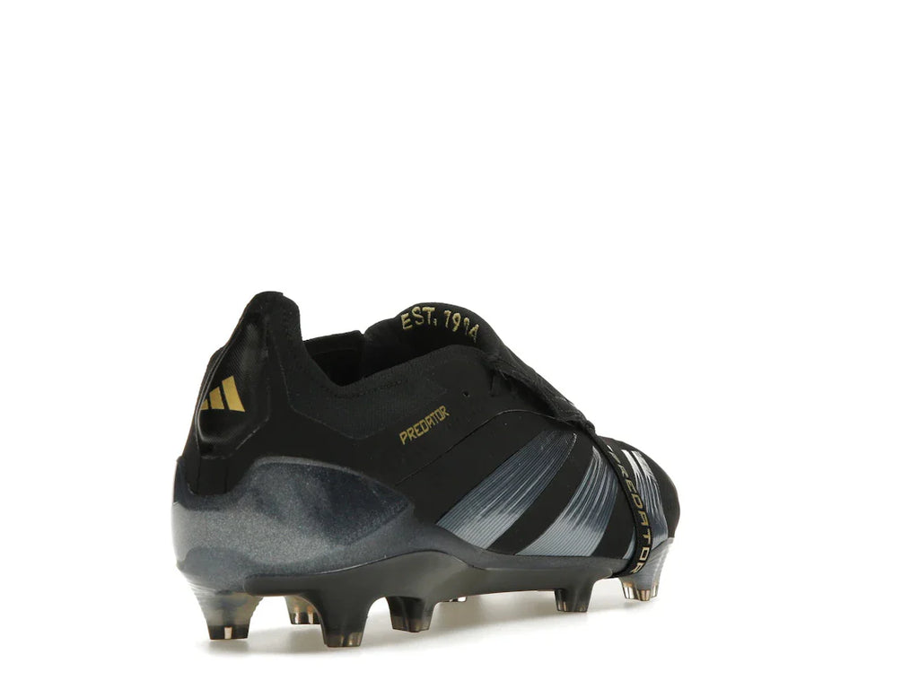adidas Predator Elite Foldover Tongue FG Core Black Carbon Gold Metallic