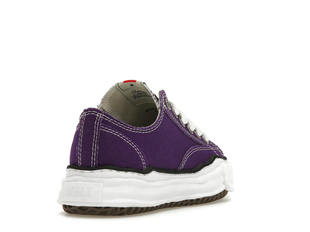 Maison Mihara Yasuhiro Peterson OG Sole Canvas Low Lila
