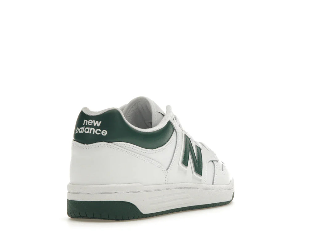 New Balance 480 Weiß Nachtsichtgrün