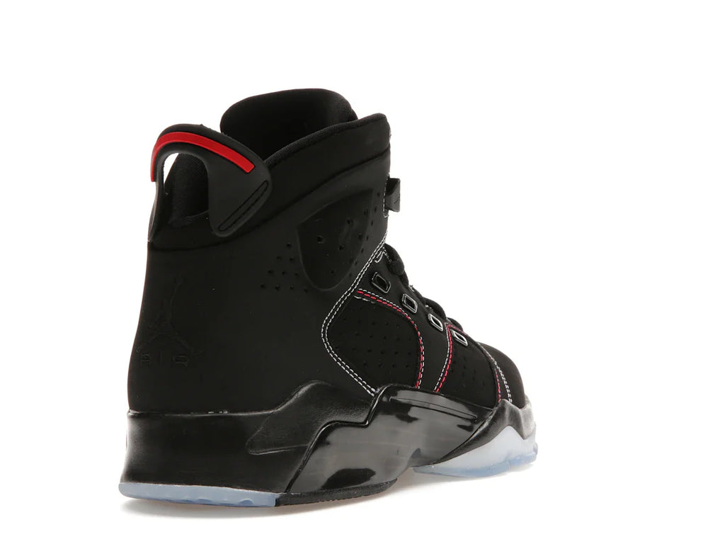Jordan 6-17-23 Schwarz Weiß Rot Kontrastnähte