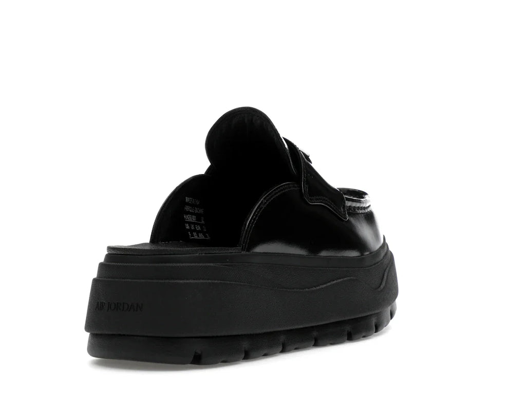 Jordan Mule Schwarz Metallic Silber (Damen)