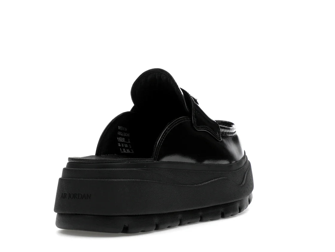 Jordan Mule Schwarz Metallic Silber (Damen)