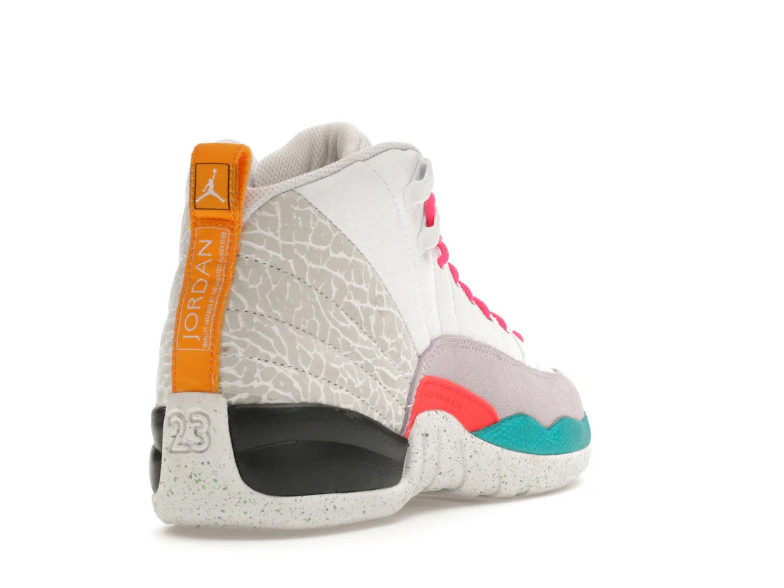 Jordan 12 Retro White Vapor Green (GS)