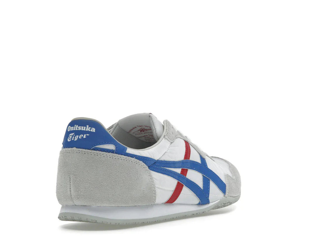 Onitsuka Tiger Serrano Weiß Directoire Blau Rot