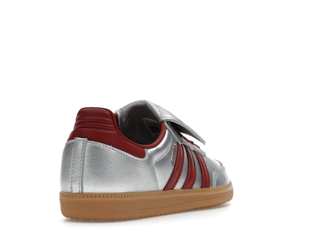 adidas Samba LT Silber Metallic Ruby Gum (Damen)