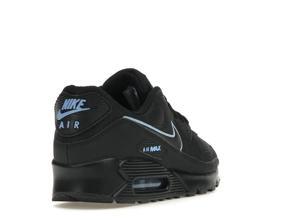 Nike Air Max 90 Schwarz Universitätsblau