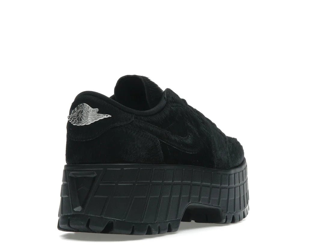 Jordan 1 Low Brooklyn Black Gym Red (Damen)