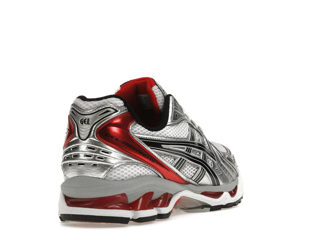 ASICS Gel-Kayano 14 Weiß Klassisches Rot