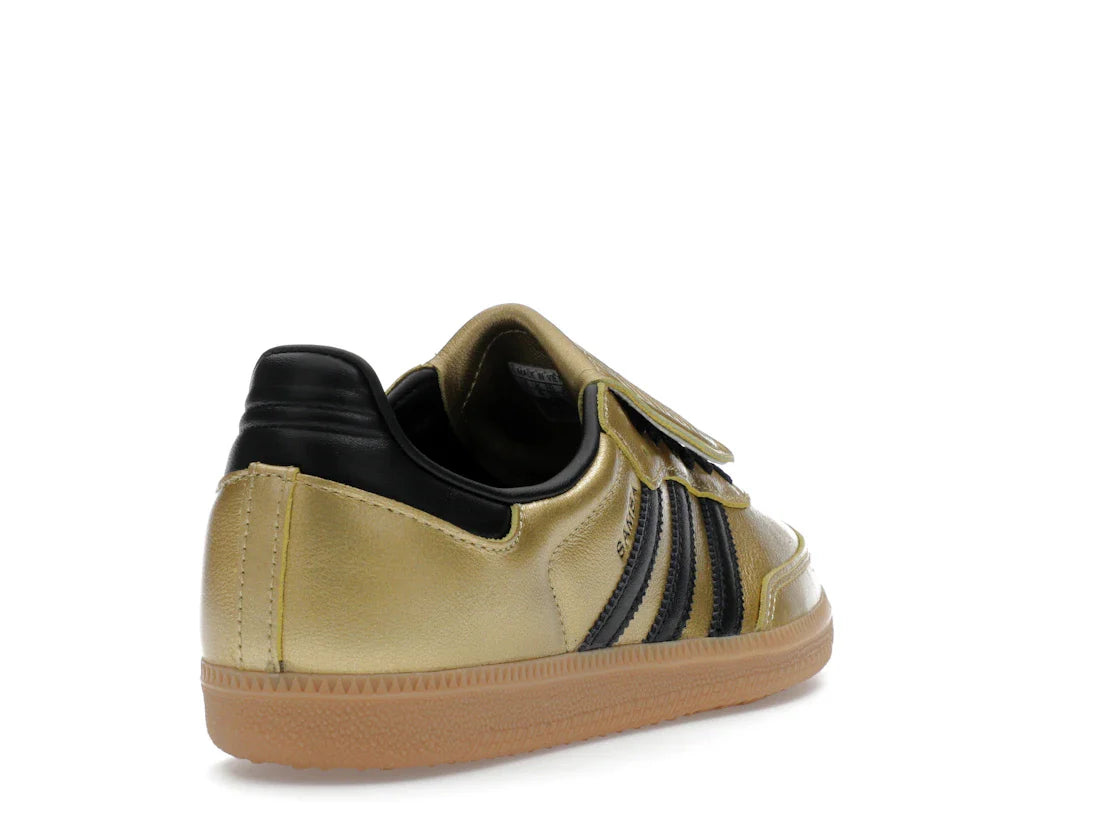 adidas Samba LT Gold Metallic Black Gum (Damen)