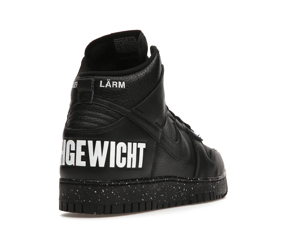 Nike Dunk High Undercover Chaos Schwarz