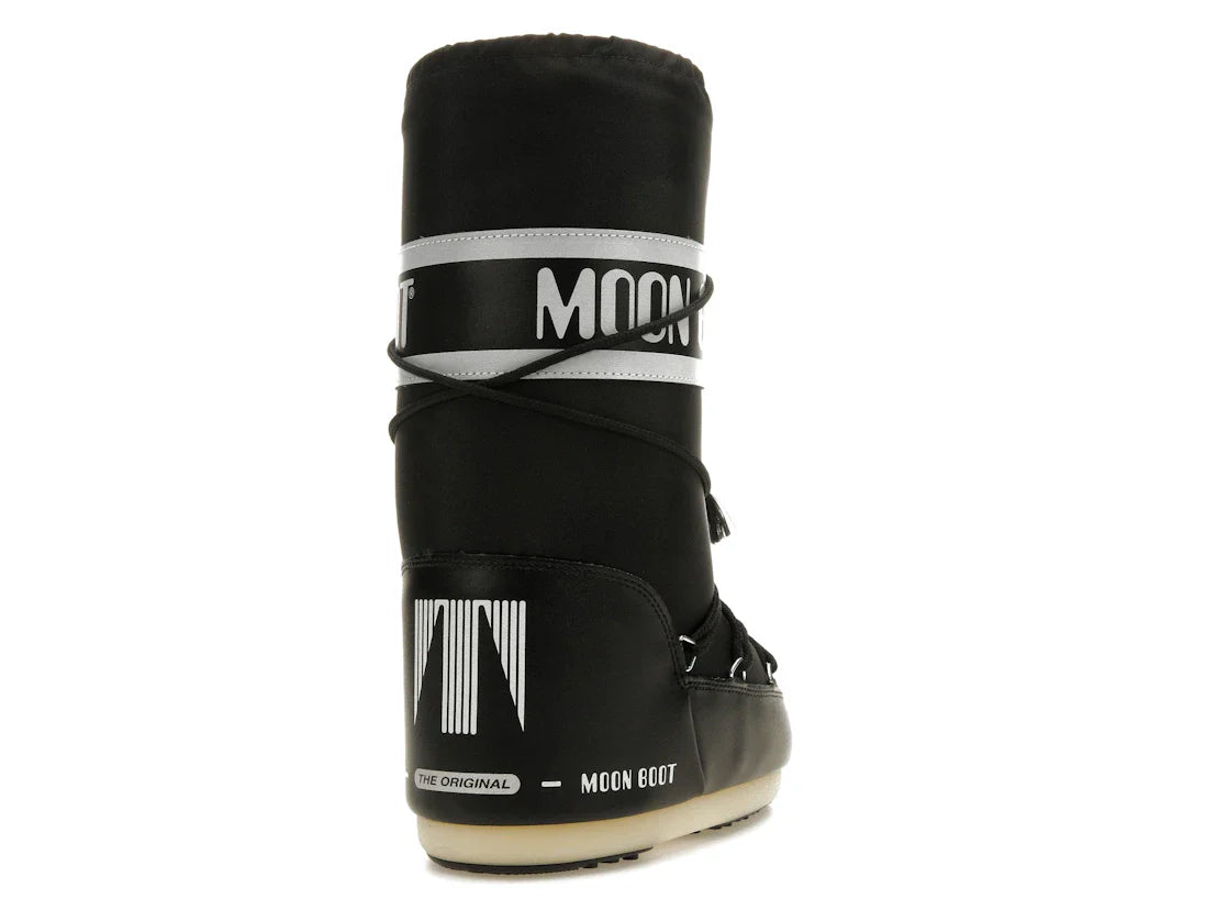 Moon Boot Icon Nylonstiefel Schwarz